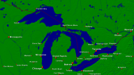 Great Lakes Towns + Borders 1920x1080